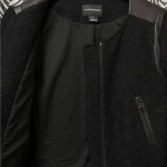 Club Monaco Wool/lambskin Jacket - Picture 7 of 13